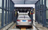 隴原大地某用戶全自動(dòng)洗車機(jī)交付使用！整體機(jī)身潮流化熏黑處理，彰顯品質(zhì)，更源于林頓對(duì)洗車設(shè)備事業(yè)的那份執(zhí)與追求！